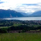 Route 9 (Lakes Route): Section 1 – cycling Montreux to Bulle, Switzerland