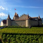 Route 4 (Alpine Panorama Route): Section 8 – cycling Montbovon to Aigle, Switzerland