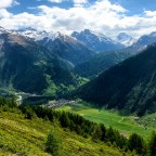 MTB Route 772 – cycling above Oberwald, Switzerland