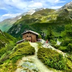 MTB in Val d’Anniviers, Switzerland : cycling Chandolin,  Illpass ,& Zinal Glacier  