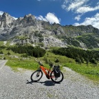 Route 61: Section 2; cycling Interlaken to Meiringen , Switzerland