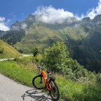 Cycling Villeneuve to Col de Chaude, Switzerland