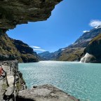 Cycling Le Chable to Mauvoisin Dam , Switzerland